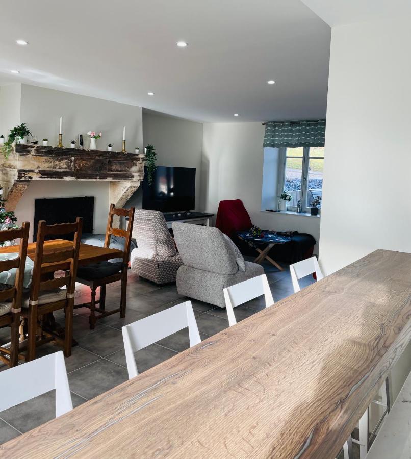 Chez La Rose Luxueuse Cottage Avec Jacuzzi Rouvres-la-Chétive Eksteriør bilde